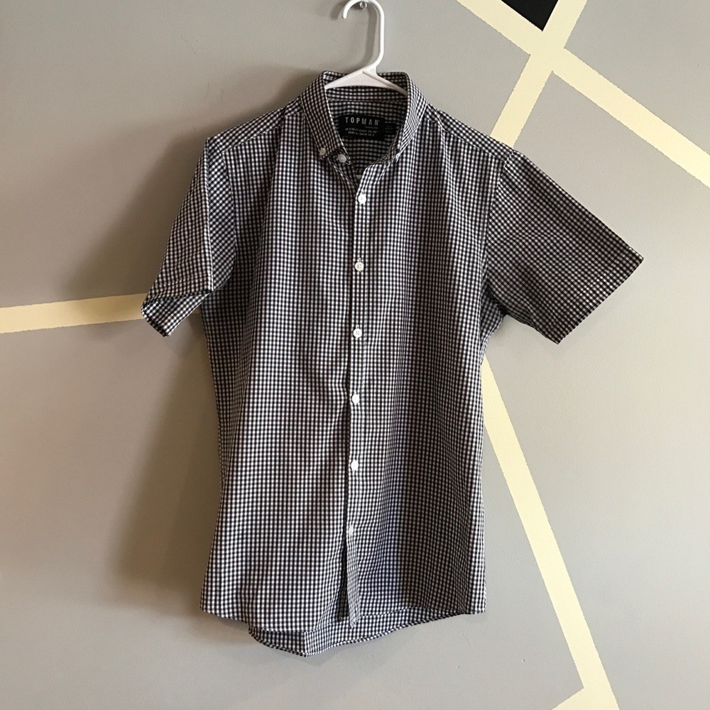 Topman short sleeve button up